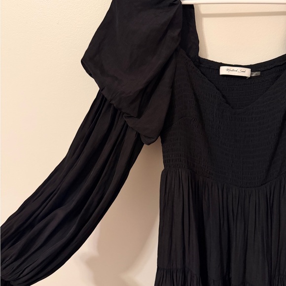 Mustard Seed Black Long Sleeve Dress - Picture 4 of 5